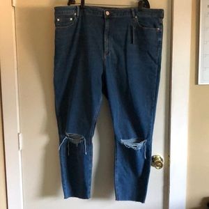 High rise skinny jean